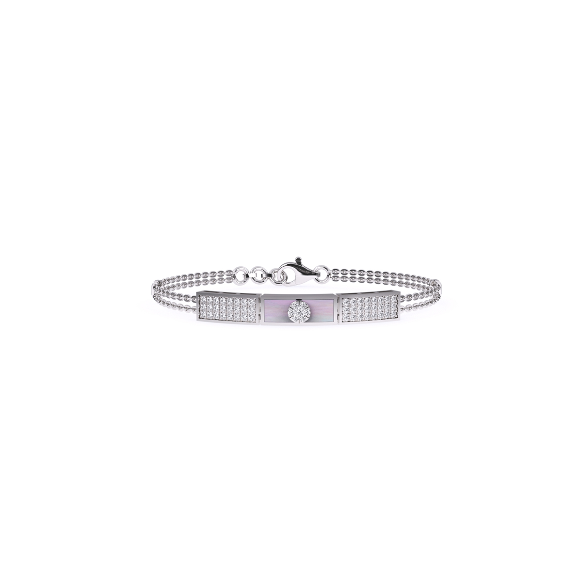 Classy Daily Wear Lab Grown Diamond Bracelet